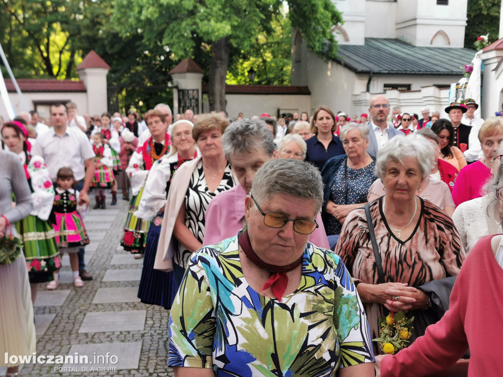 Procesja w oktawę Bożego Ciała w Łowiczu