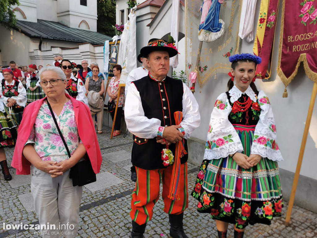 Procesja w oktawę Bożego Ciała w Łowiczu