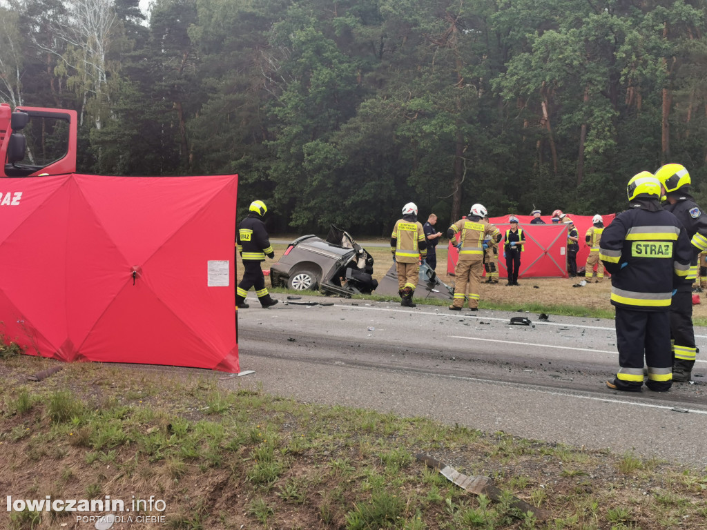 Śmiertelny wypadek DK70, nie żyją 4 osoby