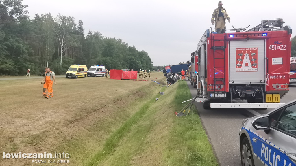 Śmiertelny wypadek DK70, nie żyją 4 osoby