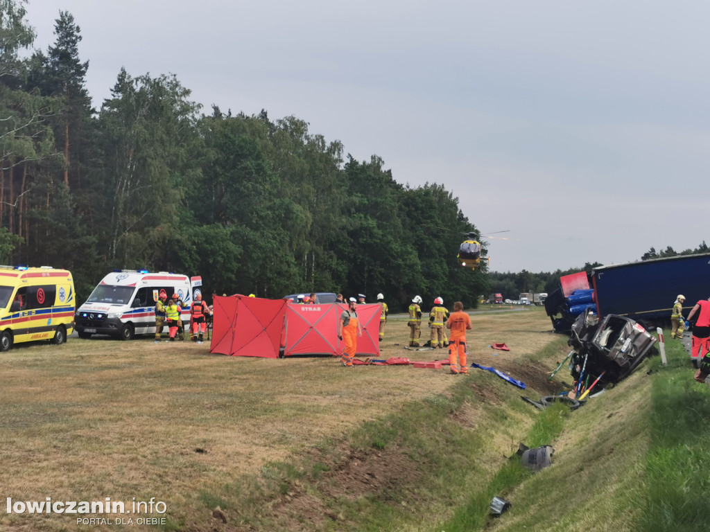 Śmiertelny wypadek DK70, nie żyją 4 osoby