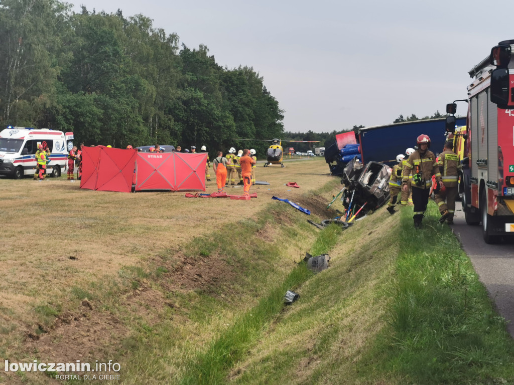 Śmiertelny wypadek DK70, nie żyją 4 osoby