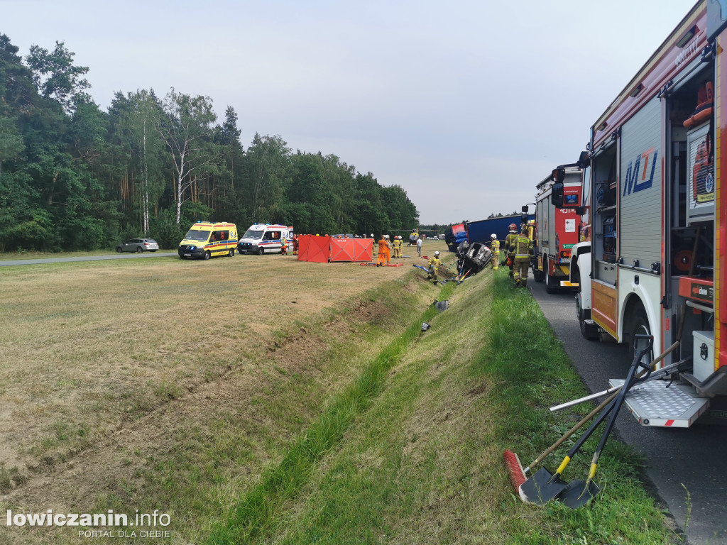 Śmiertelny wypadek DK70, nie żyją 4 osoby