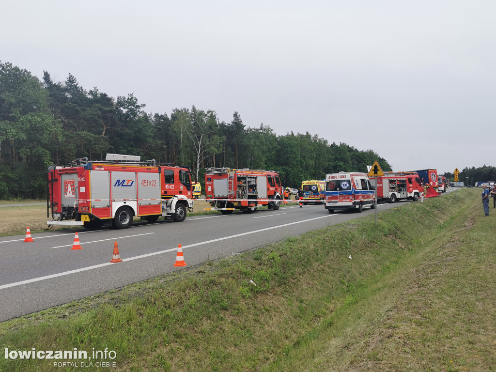 Śmiertelny wypadek DK70, nie żyją 4 osoby