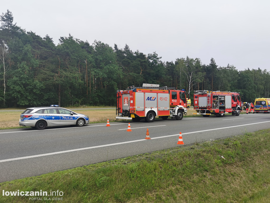 Śmiertelny wypadek DK70, nie żyją 4 osoby