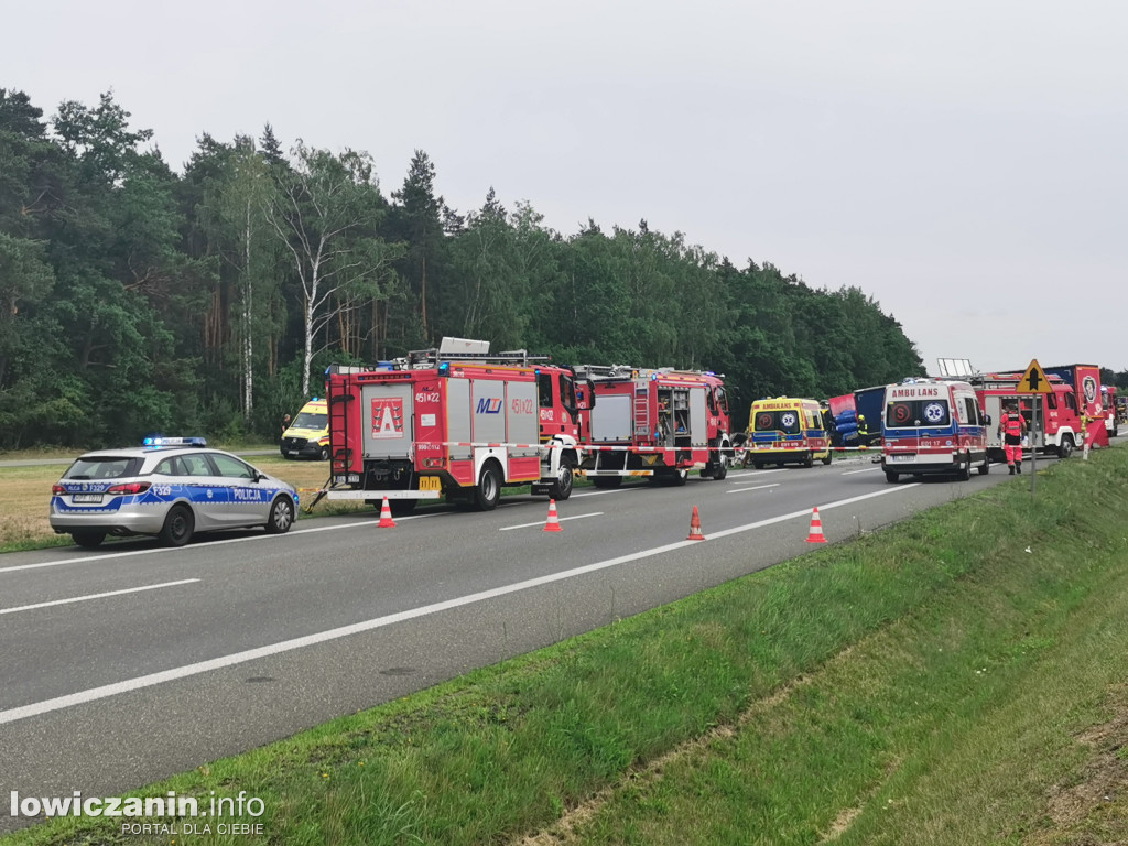 Śmiertelny wypadek DK70, nie żyją 4 osoby