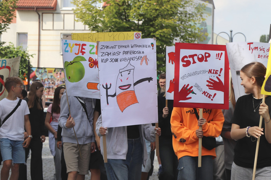 Happening profilaktyczny w Głownie