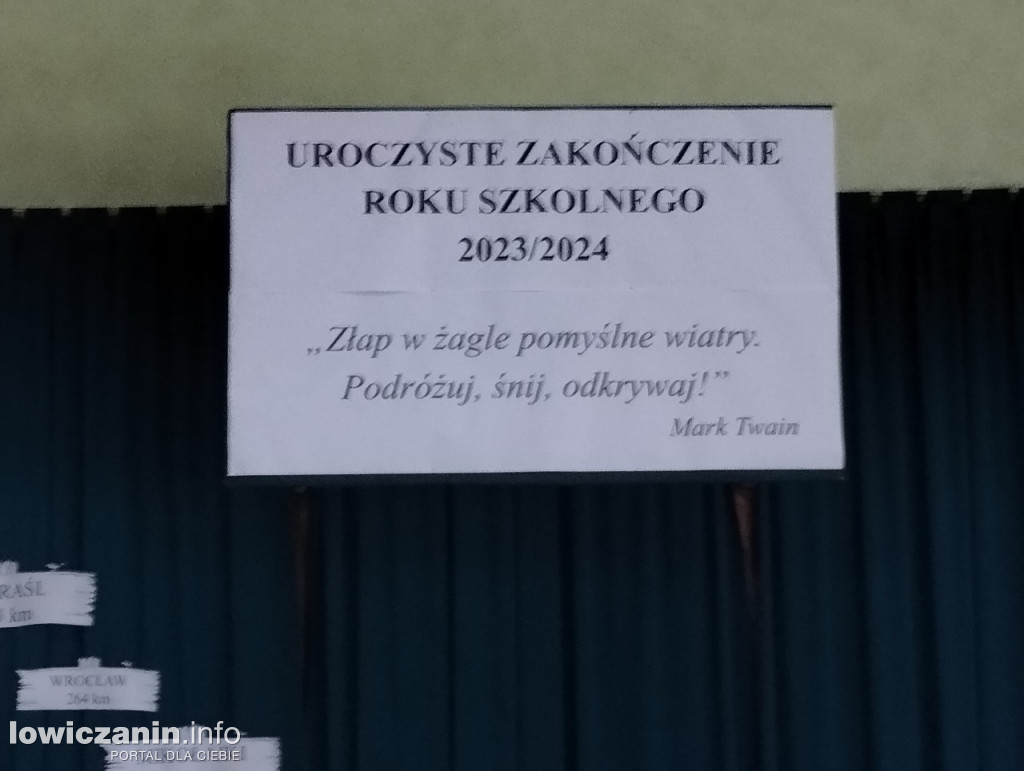 Łowicz. Zakończenie roku szkolnego na Blichu