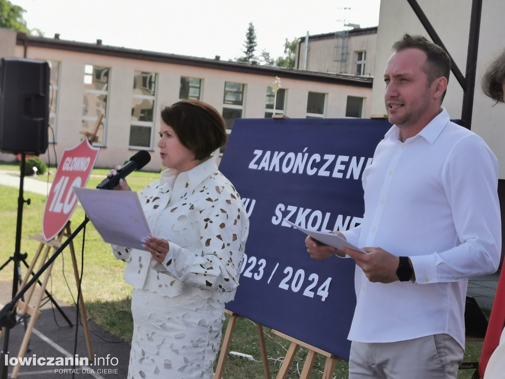 Zakończenie roku szkolnego w I LO w Głownie