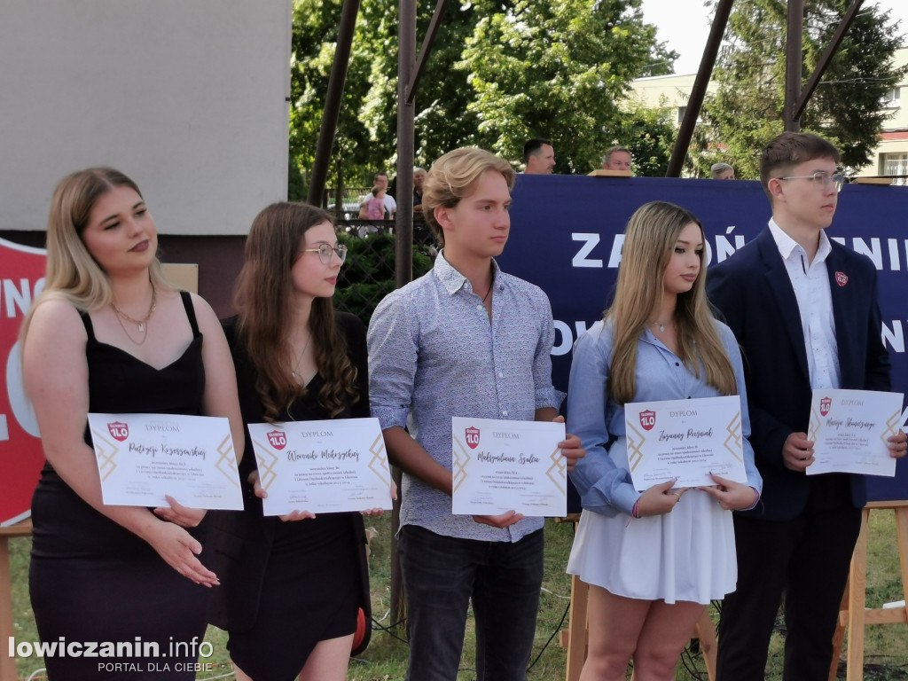 Zakończenie roku szkolnego w I LO w Głownie