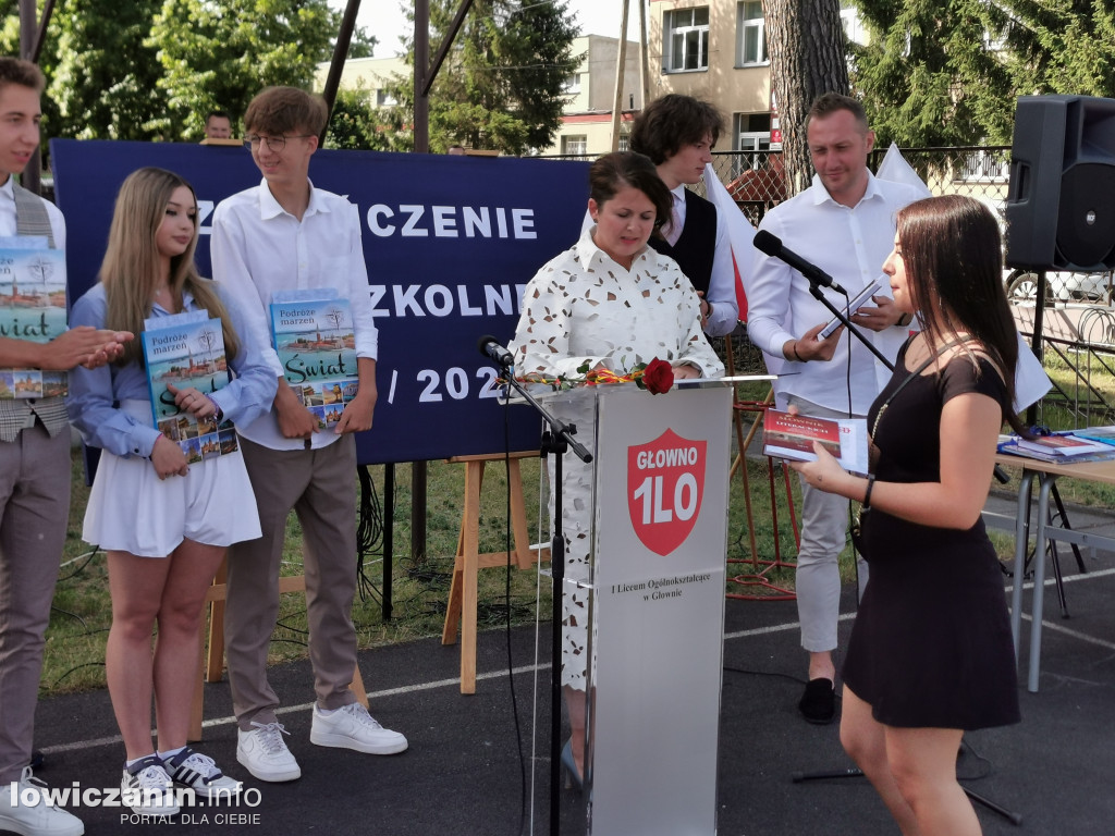 Zakończenie roku szkolnego w I LO w Głownie