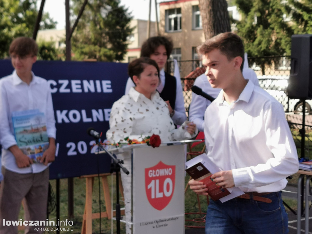 Zakończenie roku szkolnego w I LO w Głownie