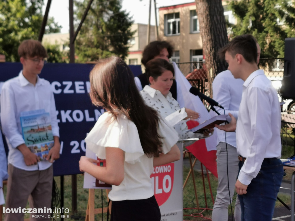 Zakończenie roku szkolnego w I LO w Głownie