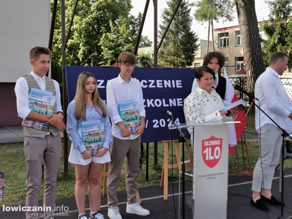 Zakończenie roku szkolnego w I LO w Głownie