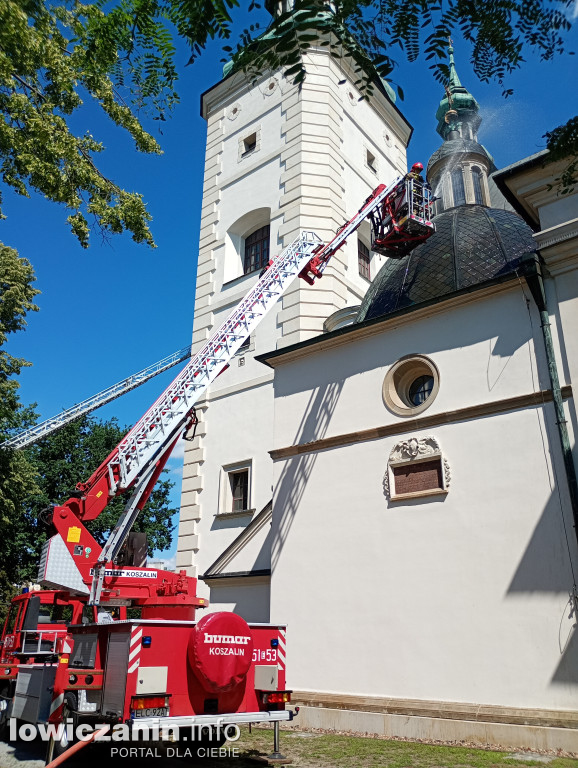 Ponad 100 strażaków w łowickiej Katedrze