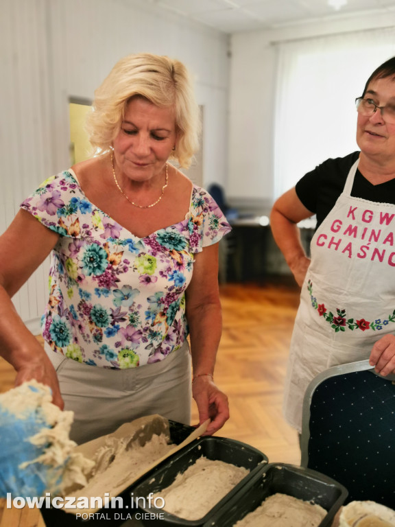 Warsztaty pieczenia chleba w Chąśnie