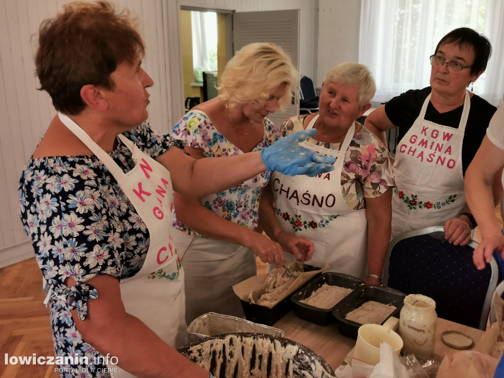 Warsztaty pieczenia chleba w Chąśnie