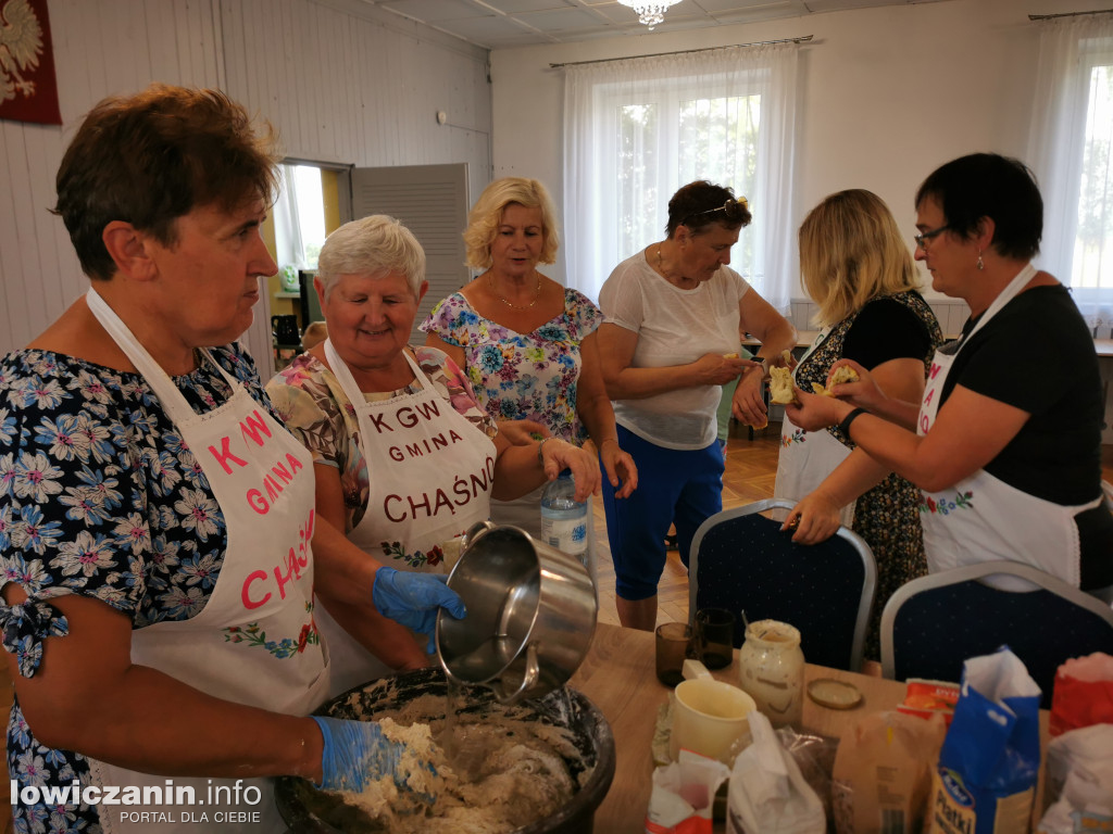 Warsztaty pieczenia chleba w Chąśnie