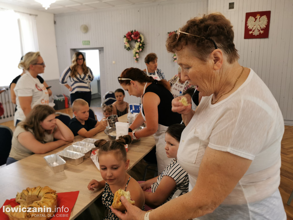 Warsztaty pieczenia chleba w Chąśnie