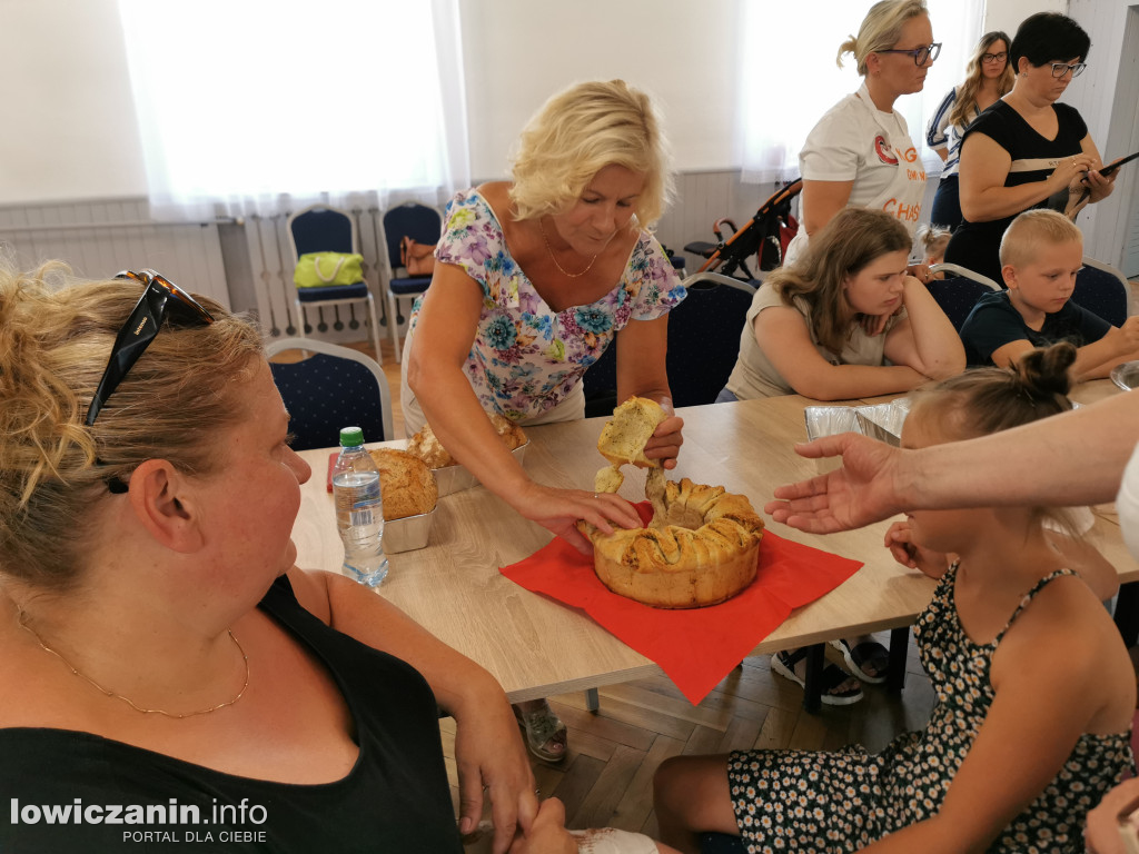 Warsztaty pieczenia chleba w Chąśnie