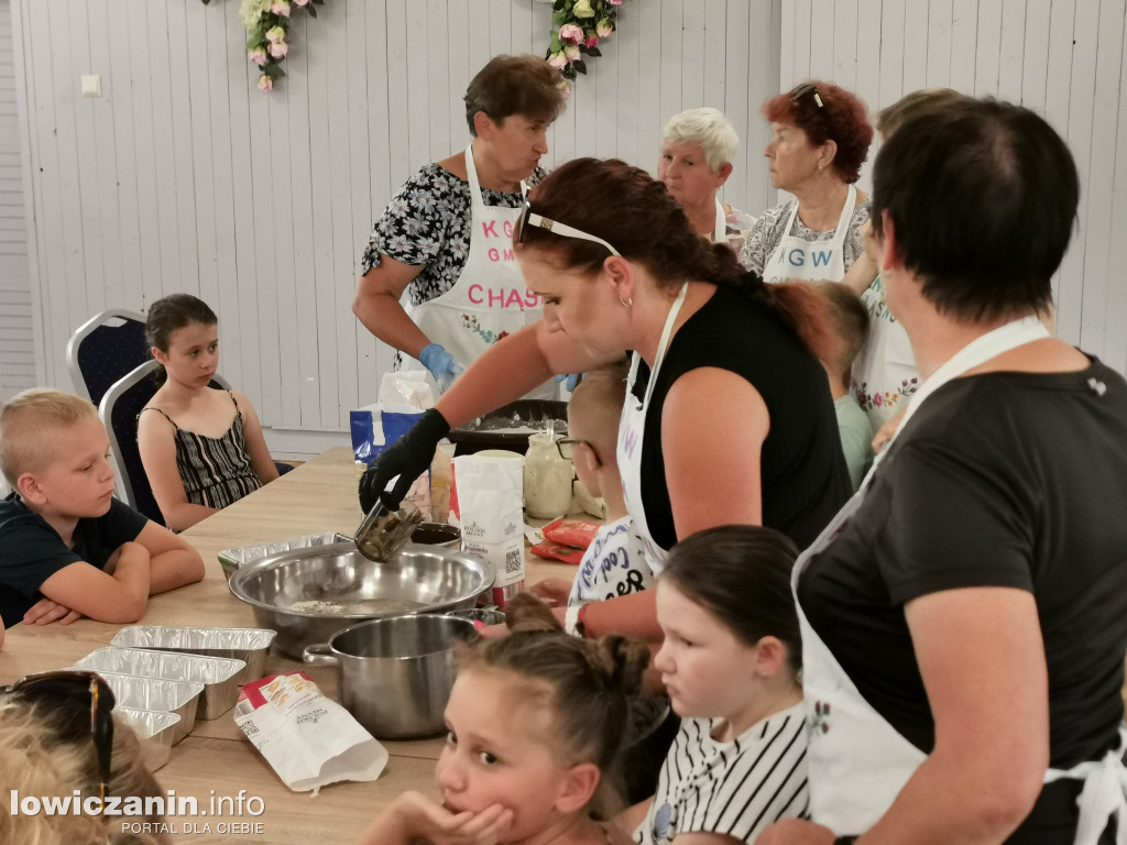 Warsztaty pieczenia chleba w Chąśnie