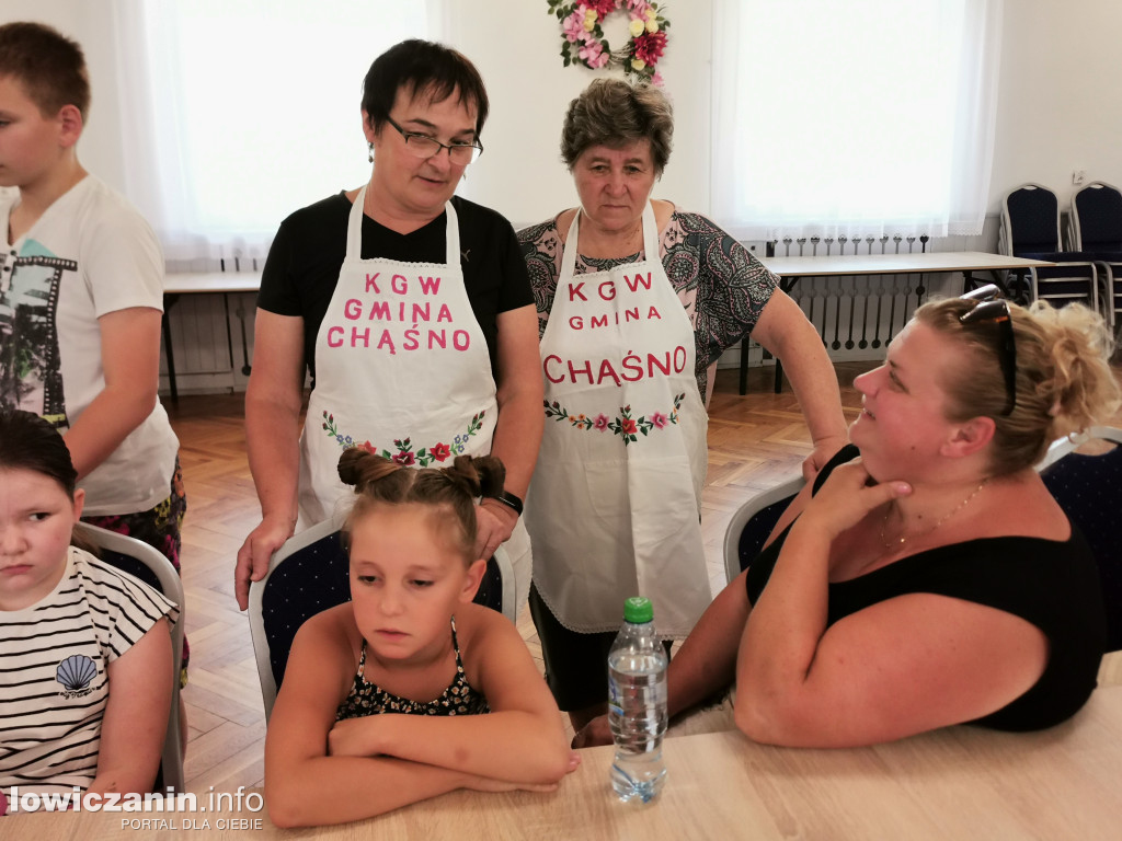 Warsztaty pieczenia chleba w Chąśnie