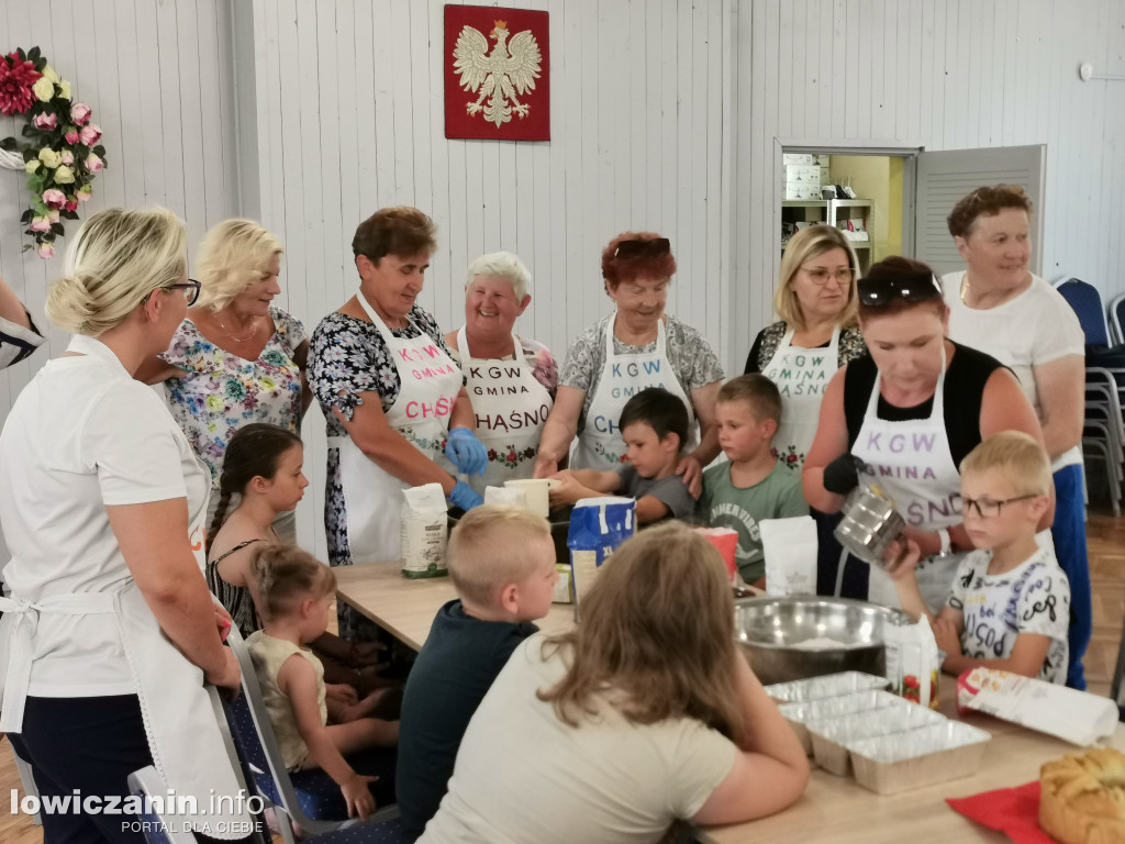 Warsztaty pieczenia chleba w Chąśnie