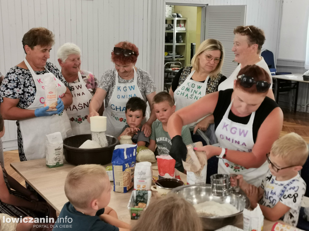 Warsztaty pieczenia chleba w Chąśnie