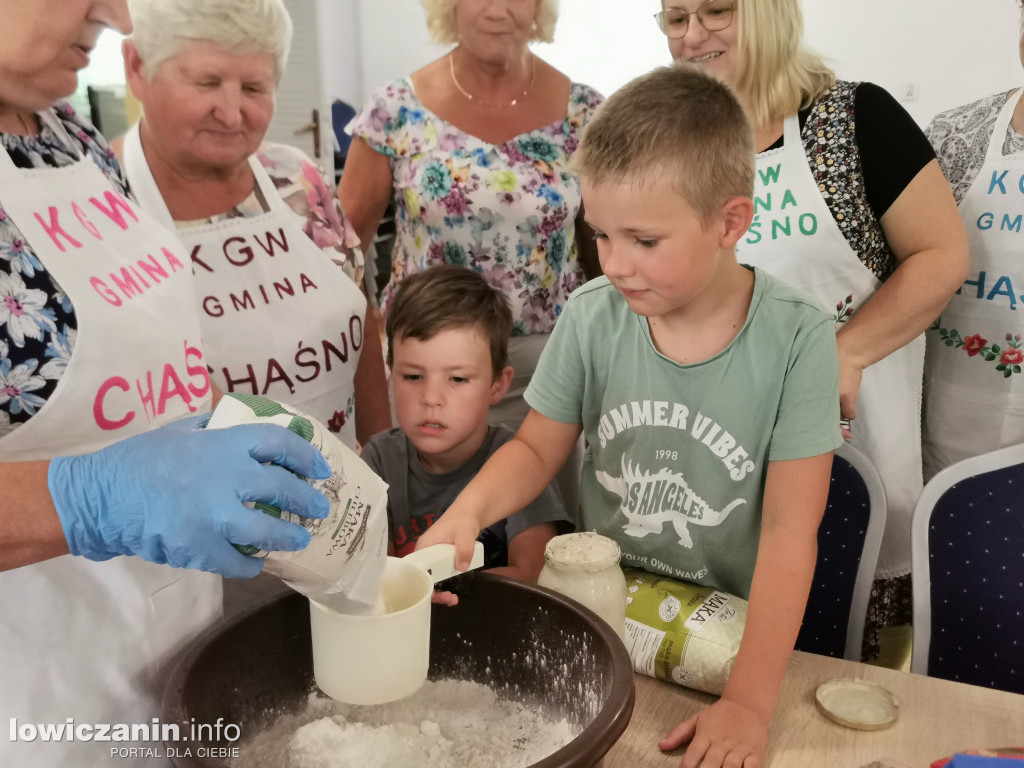 Warsztaty pieczenia chleba w Chąśnie