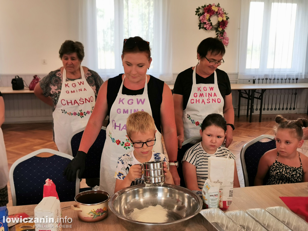 Warsztaty pieczenia chleba w Chąśnie