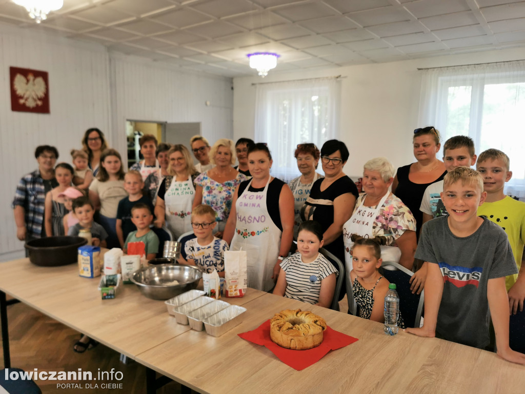 Warsztaty pieczenia chleba w Chąśnie