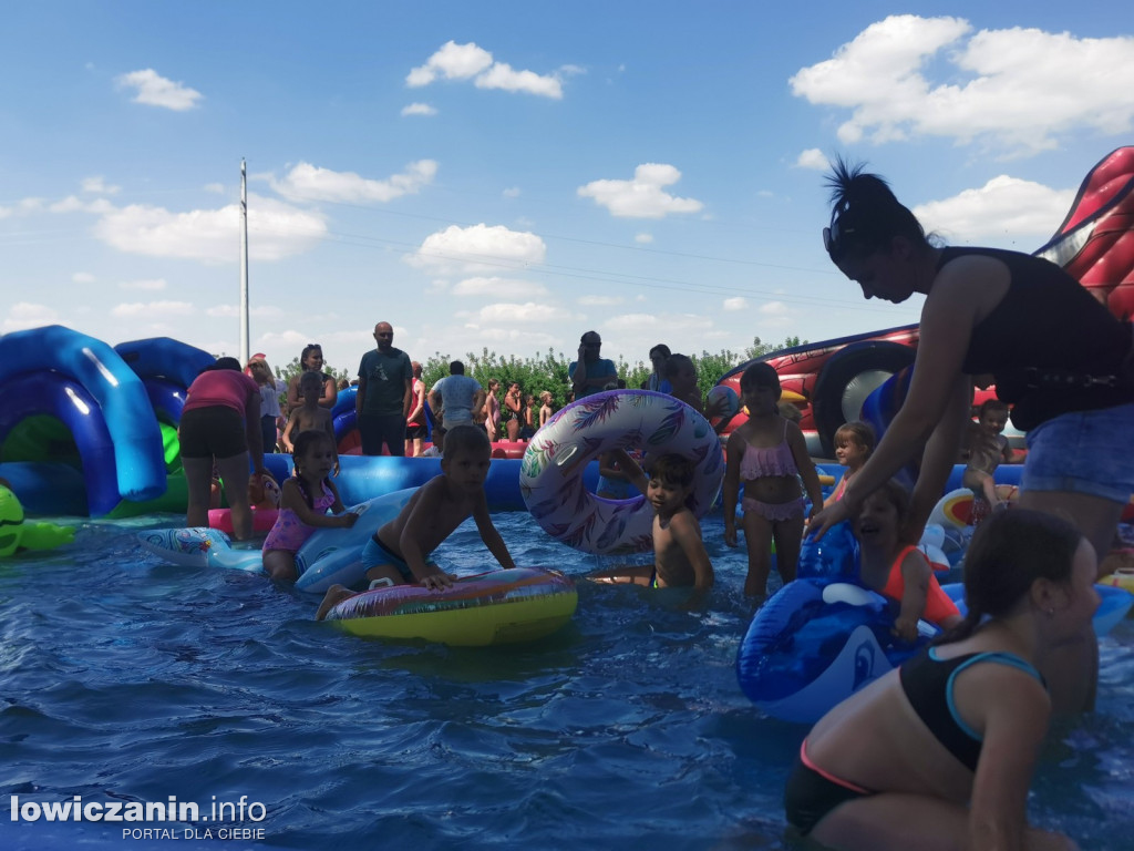 Strefa Summer na plaży nad Bzurą