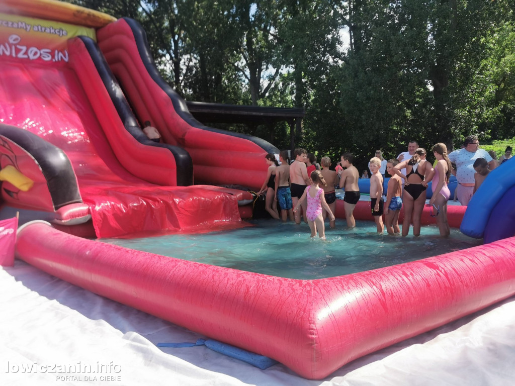 Strefa Summer na plaży nad Bzurą
