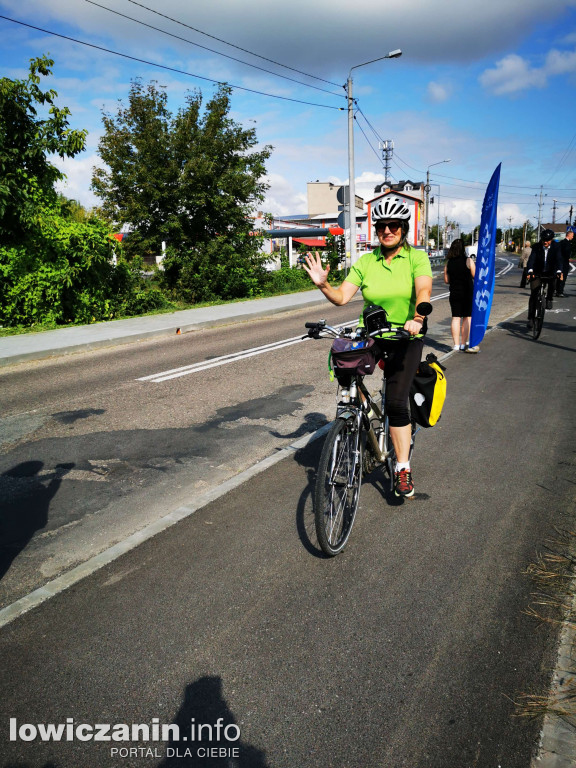 Otwarcie ścieżki rowerowej z Łowicza do Nieborowa