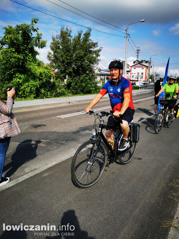 Otwarcie ścieżki rowerowej z Łowicza do Nieborowa
