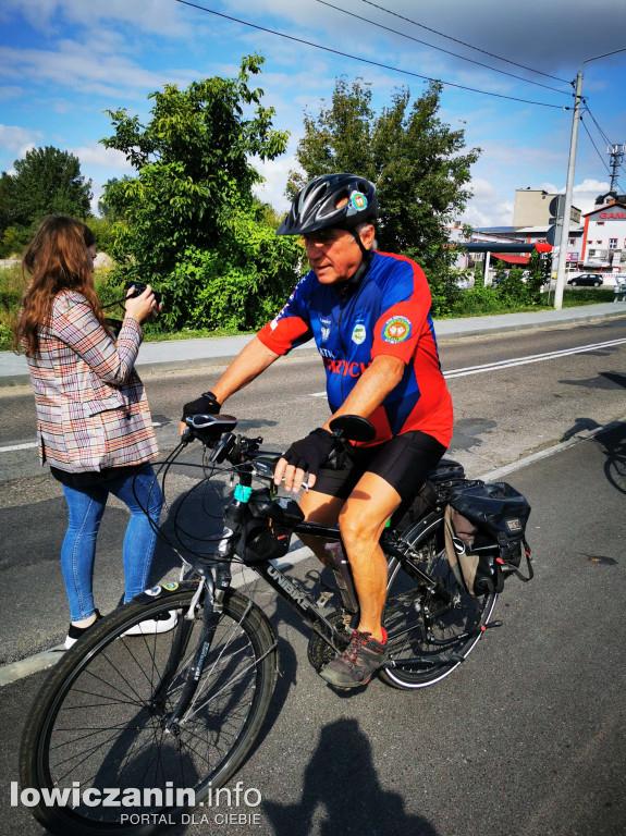 Otwarcie ścieżki rowerowej z Łowicza do Nieborowa