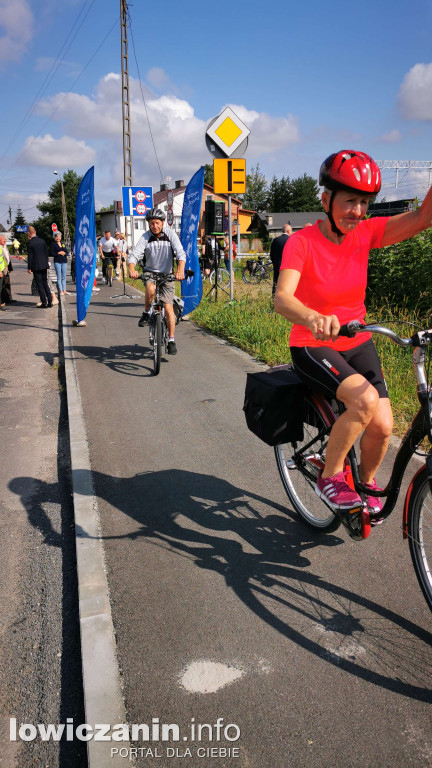 Otwarcie ścieżki rowerowej z Łowicza do Nieborowa