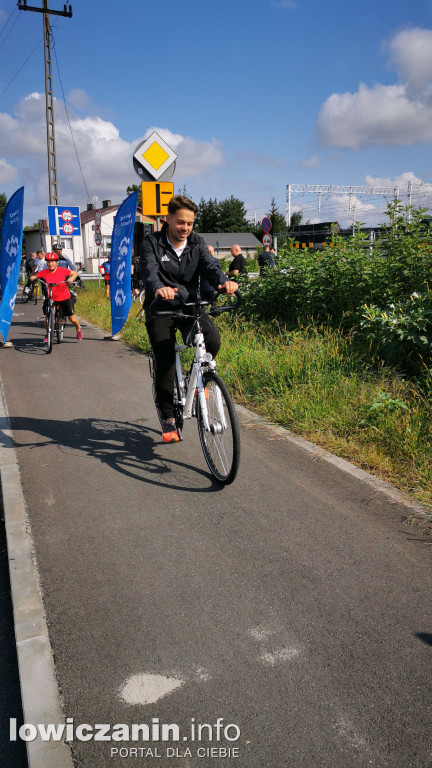 Otwarcie ścieżki rowerowej z Łowicza do Nieborowa