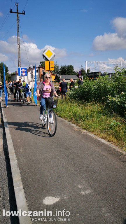 Otwarcie ścieżki rowerowej z Łowicza do Nieborowa