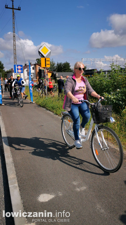 Otwarcie ścieżki rowerowej z Łowicza do Nieborowa