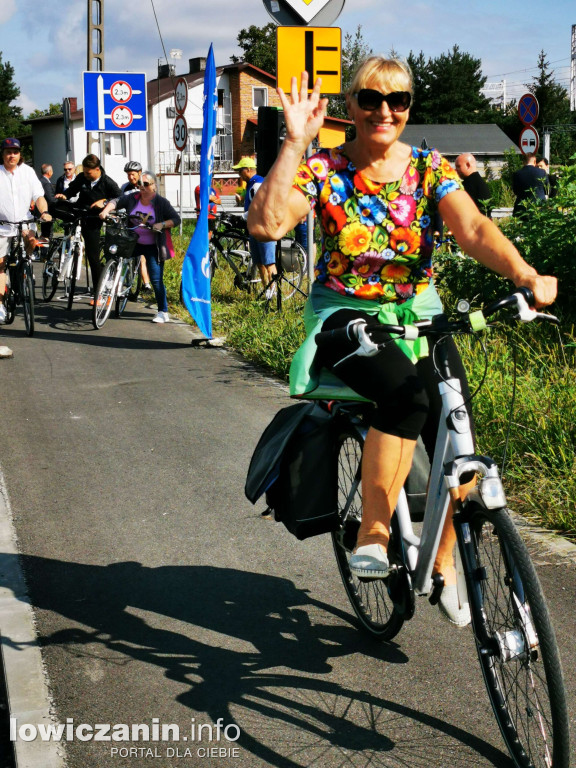 Otwarcie ścieżki rowerowej z Łowicza do Nieborowa