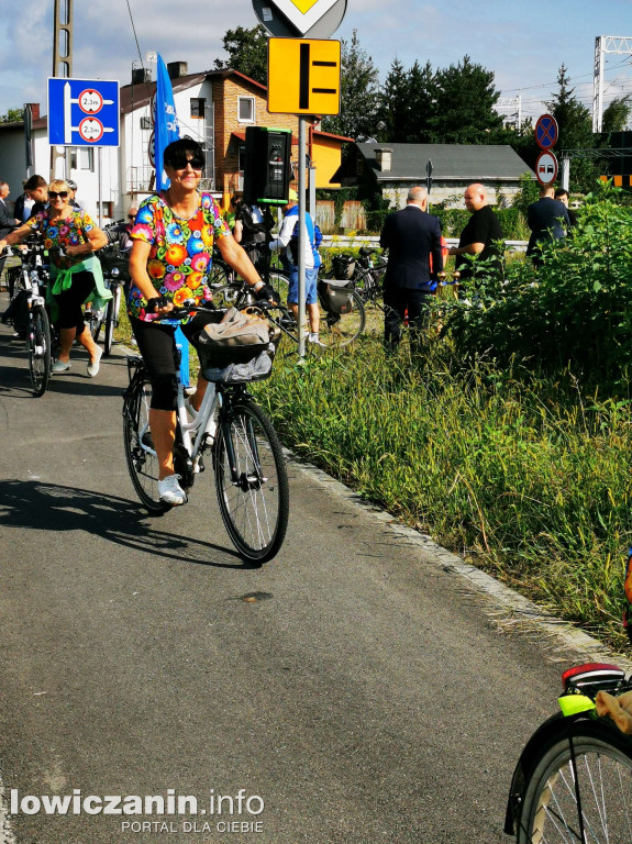Otwarcie ścieżki rowerowej z Łowicza do Nieborowa