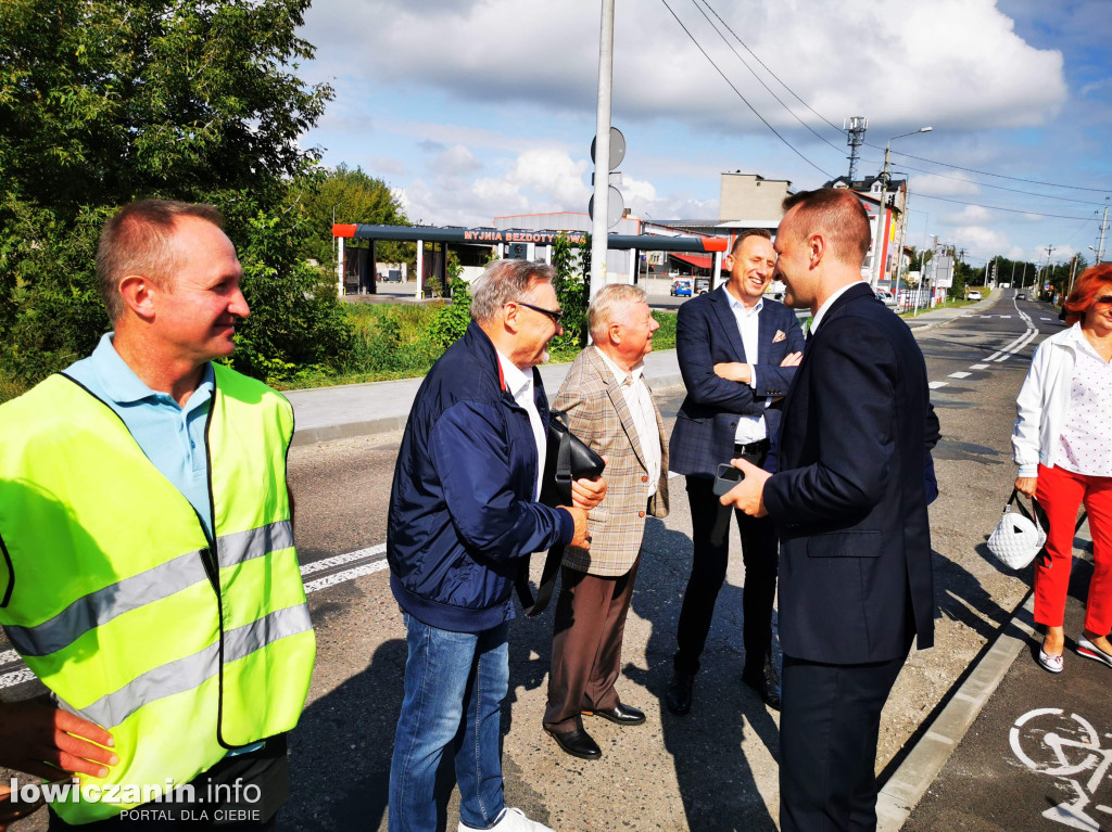 Otwarcie ścieżki rowerowej z Łowicza do Nieborowa