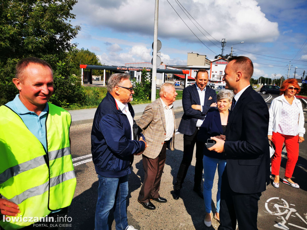 Otwarcie ścieżki rowerowej z Łowicza do Nieborowa