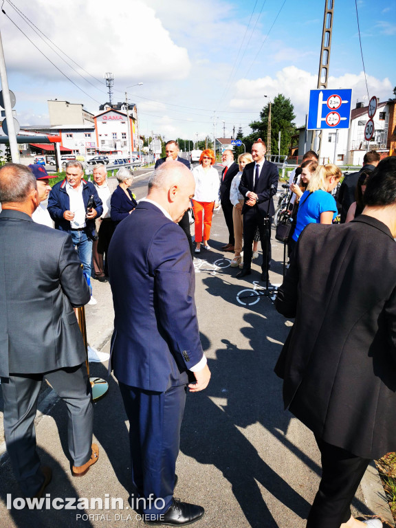 Otwarcie ścieżki rowerowej z Łowicza do Nieborowa