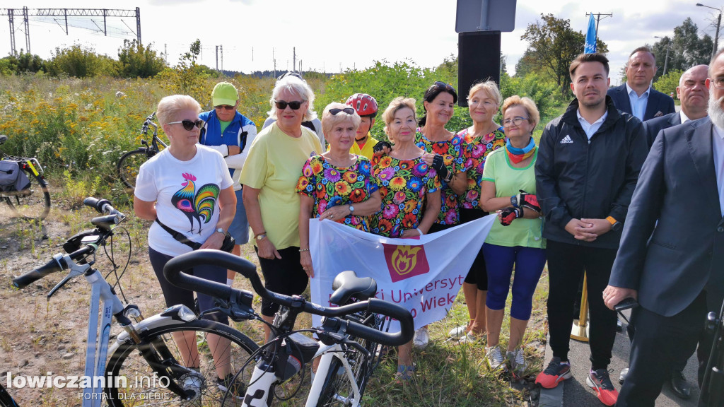 Otwarcie ścieżki rowerowej z Łowicza do Nieborowa