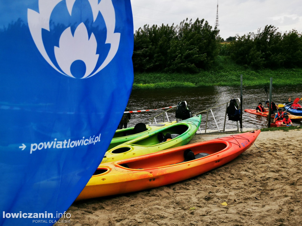 Powiatowa niedziela animacji na plaży w Łowiczu