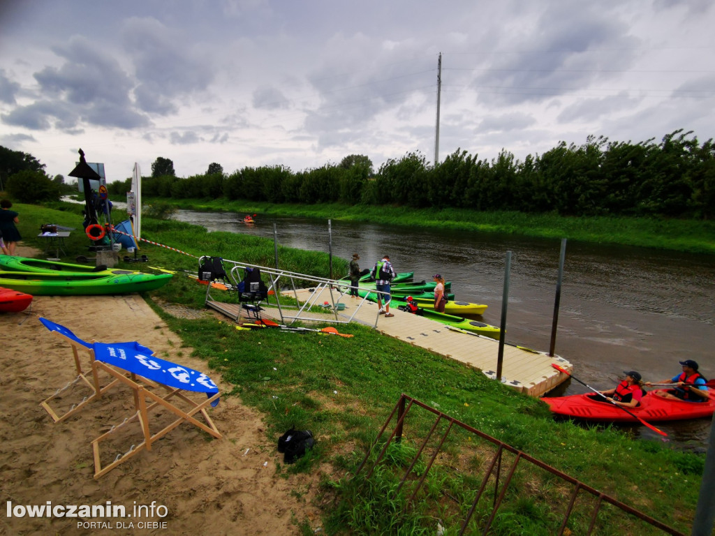 Powiatowa niedziela animacji na plaży w Łowiczu