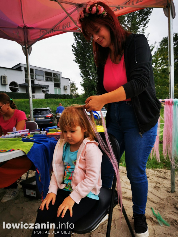 Powiatowa niedziela animacji na plaży w Łowiczu