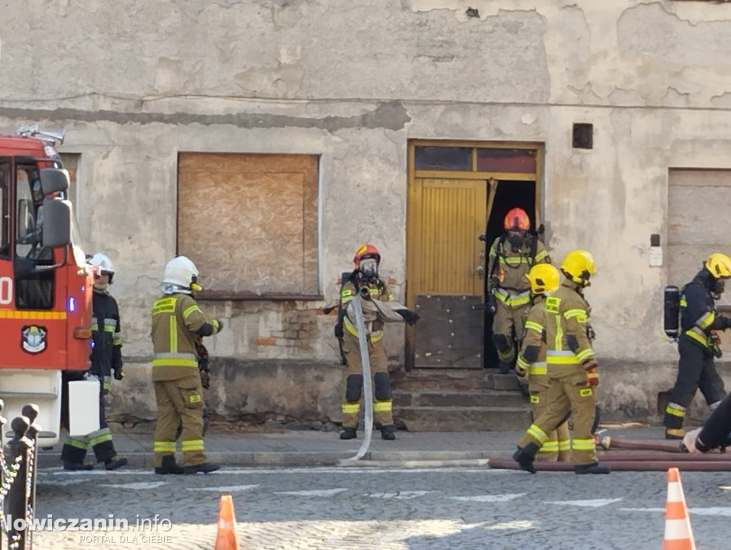 Ponowny pożar kamienicy przy Nowym Rynku